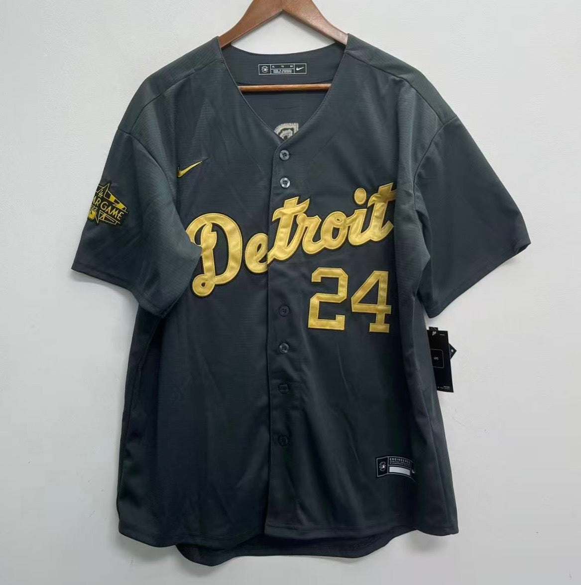 Miguel Cabrera Detroit Tigers YOUTH KIDS Official MLB Nike Jersey black