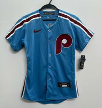 Jhoan Duran YOUTH KIDS Philadelphia Phillies Official MLB retro blue Jersey