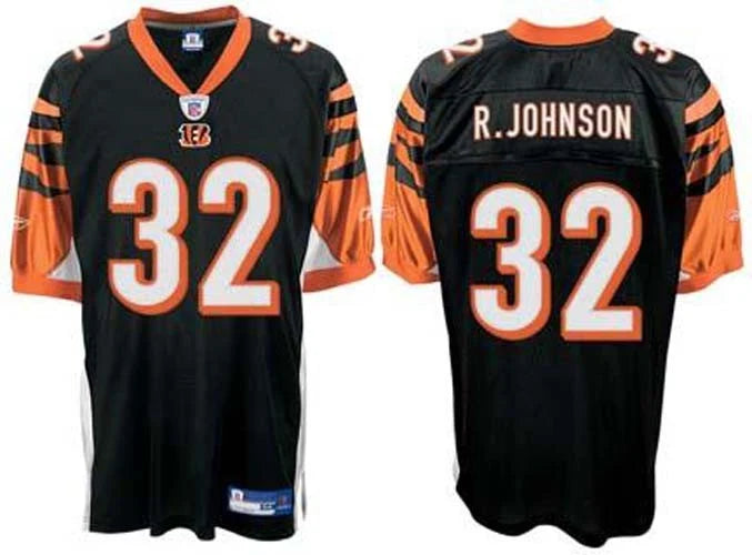 Rudi Johnson Cincinnati Bengals Official NFL Reebok Jersey