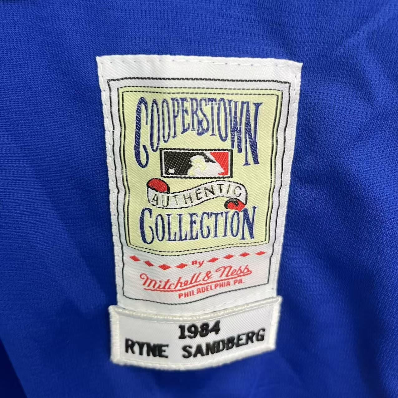 Ryne Sandberg 1984 YOUTH KIDS Chicago Cubs Official MLB jersey