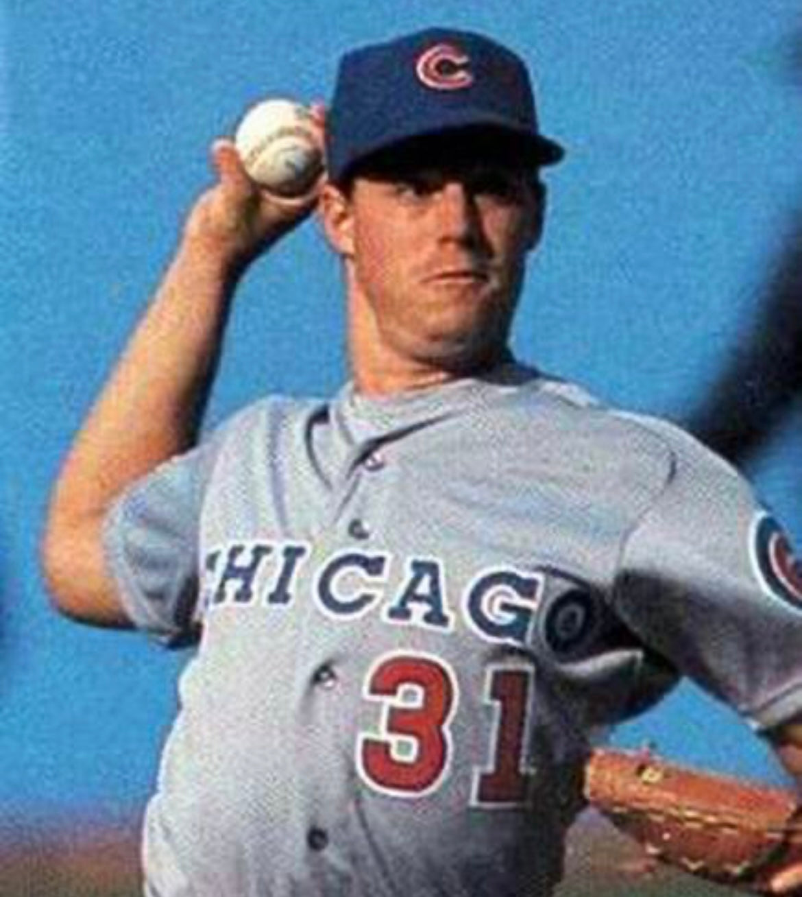 Greg Maddux 1990 YOUTH KIDS Chicago Cubs Official MLB jersey