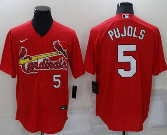 Albert Pujols YOUTH KIDS St. Louis Cardinals Official MLB Nike Jersey