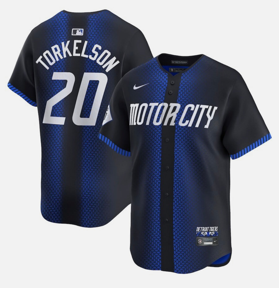 Spencer Torkelson Detroit Tigers Youth Official MLB Nike City Connect Limited Jersey
