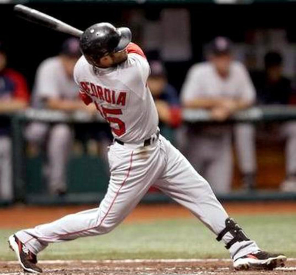 Dustin Pedroia YOUTH KIDS Boston Red Sox Official MLB Majestic Jersey Gray