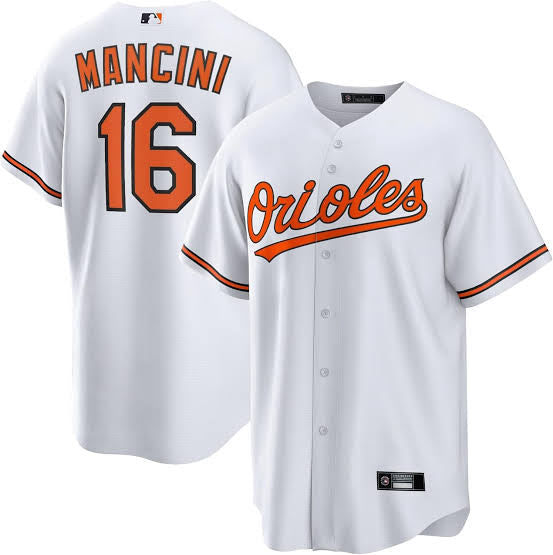 Trey Mancini YOUTH Baltimore Orioles Official MLB Nike jersey white