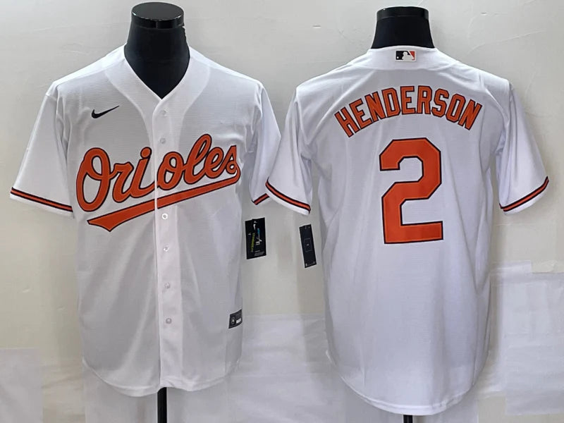 Gunnar Henderson YOUTH Baltimore Orioles Official MLB Nike jersey white