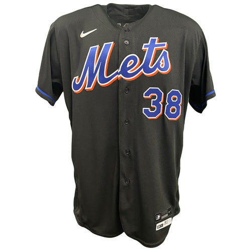 Tylor Megill YOUTH New York Mets Official MLB Nike Jersey black