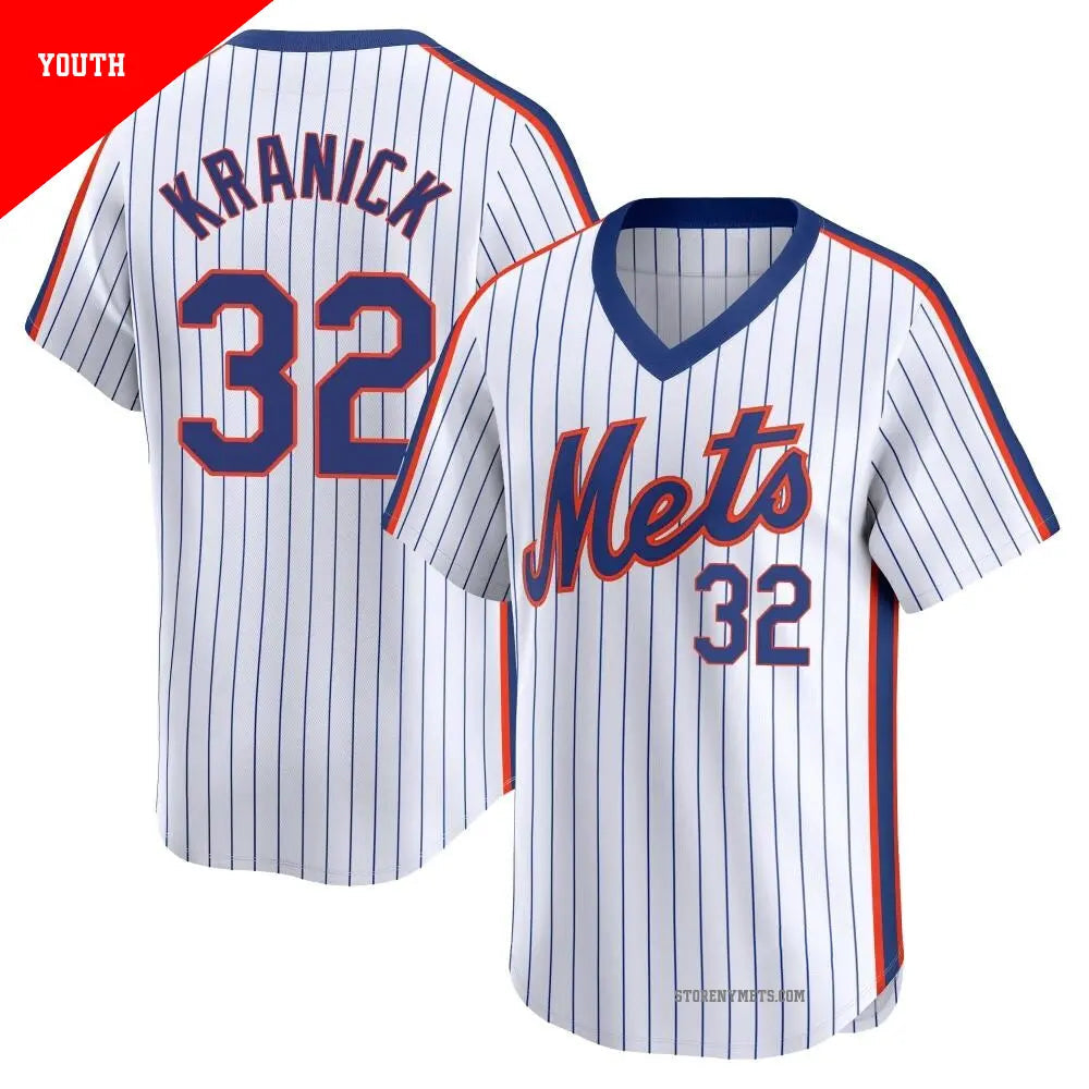 Max Kranick YOUTH New York Mets Official MLB Nike Retro Jersey