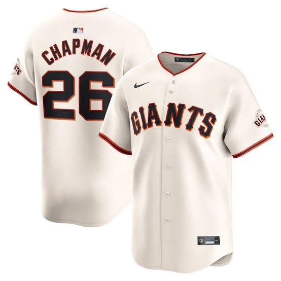 Matt Chapman YOUTH SAN FRANCISCO Giants Official MLB Nike jersey cream color