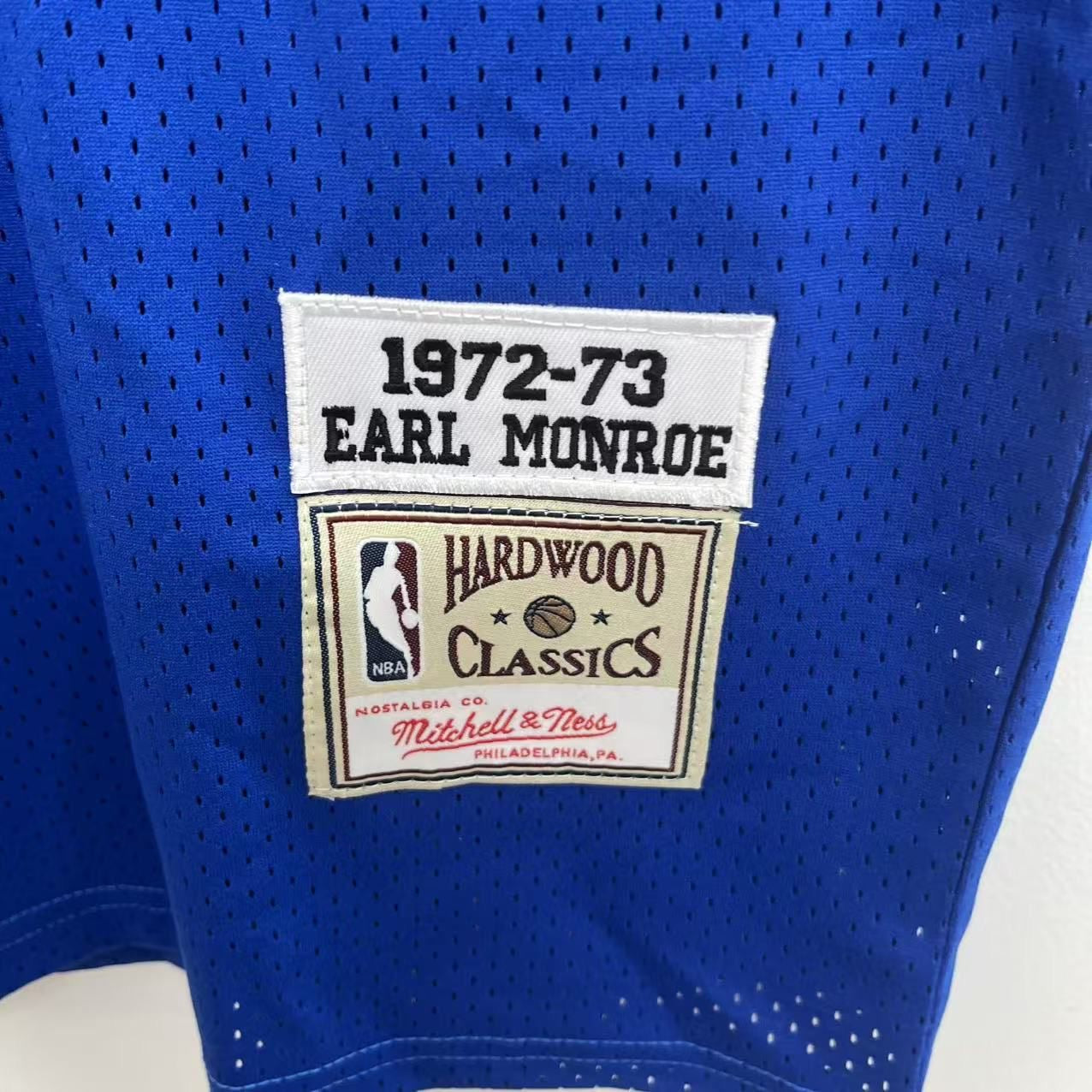 Earl Monroe YOUTH New York Knicks Official NBA Jersey