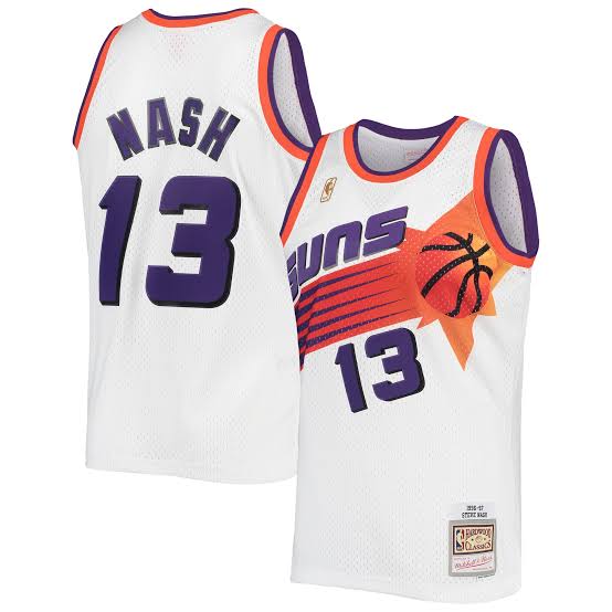 Steve Nash YOUTH KIDS Phoenix Suns Official NBA Mitchell & Ness Jersey