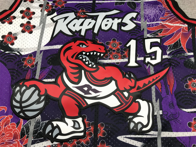 Vince Carter YOUTH KIDS Toronto Raptors Official NBA Mitchell & Ness Jersey