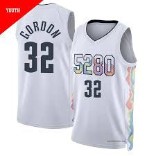 Aaron Gordon YOUTH KIDS Denver Nuggets Official NBA Nike Jersey