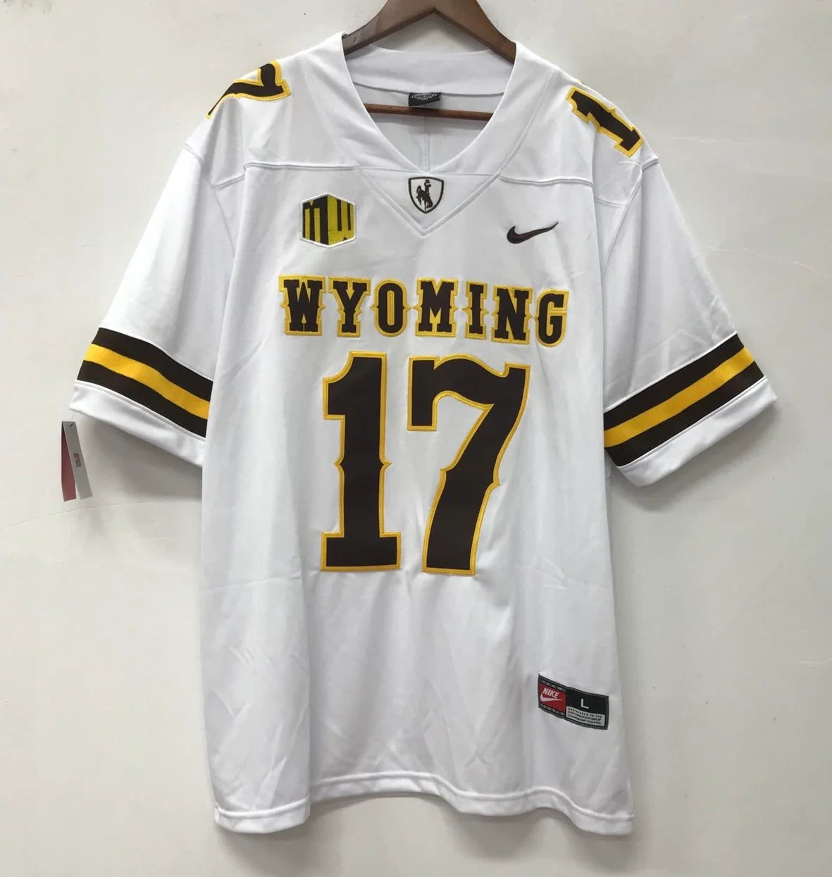 Josh Allen Wyoming Cowboys Jersey Nike white