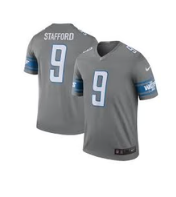 Matthew Stafford Detroit Lions Official NFL Nike Grey Jersey