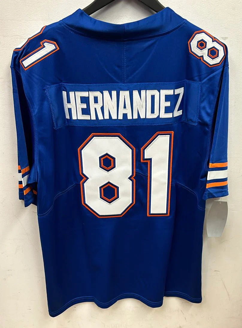Aaron Hernandez Florida Gators Jersey blue Nike