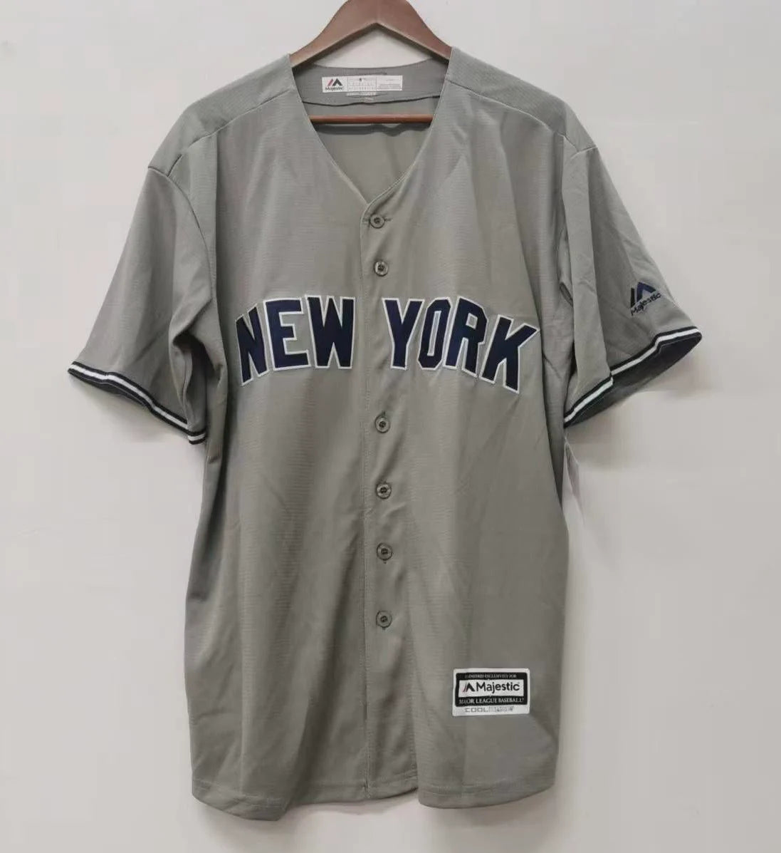 Alex Rodriguez Jazz Chisholm New York Yankees Jersey Majestic gray