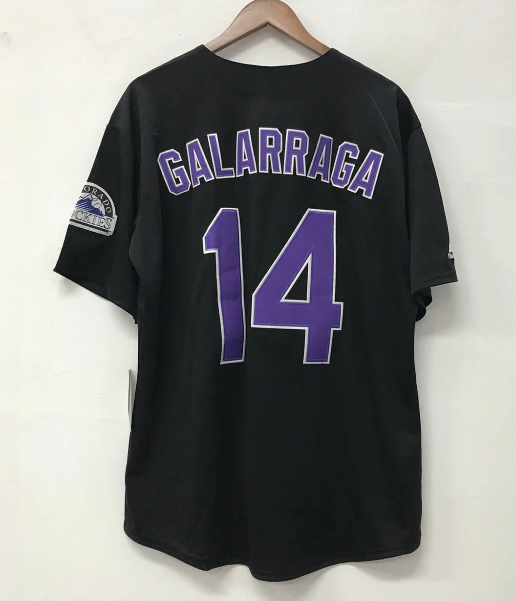 Andres Galarraga Colorado Rockies Official MLB Majestic Jersey