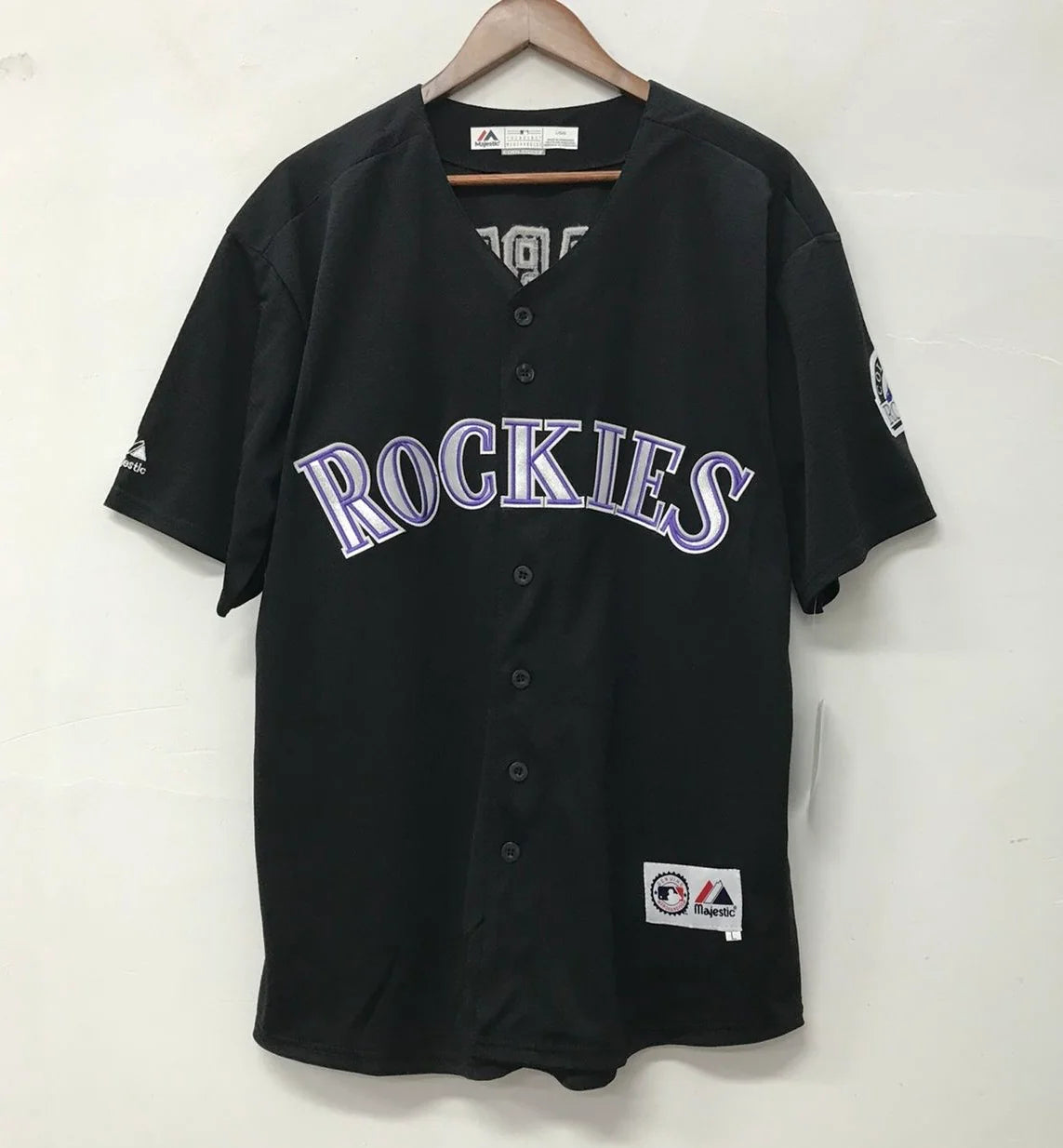 Andres Galarraga Colorado Rockies Official MLB Majestic Jersey