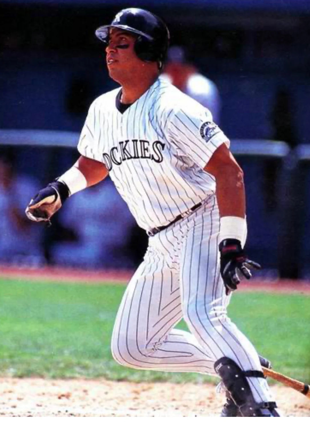 Andres Galarraga Colorado Rockies Official MLB Majestic Jersey white