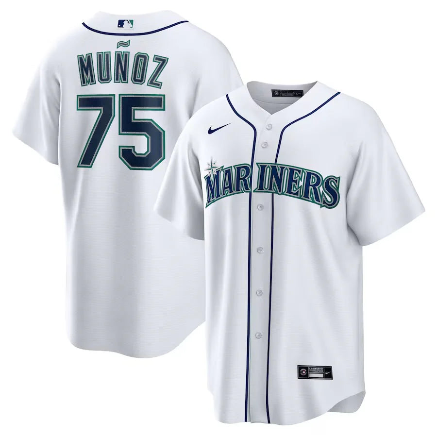 Andrés Muñoz Seattle Mariners Official MLB Nike Jersey