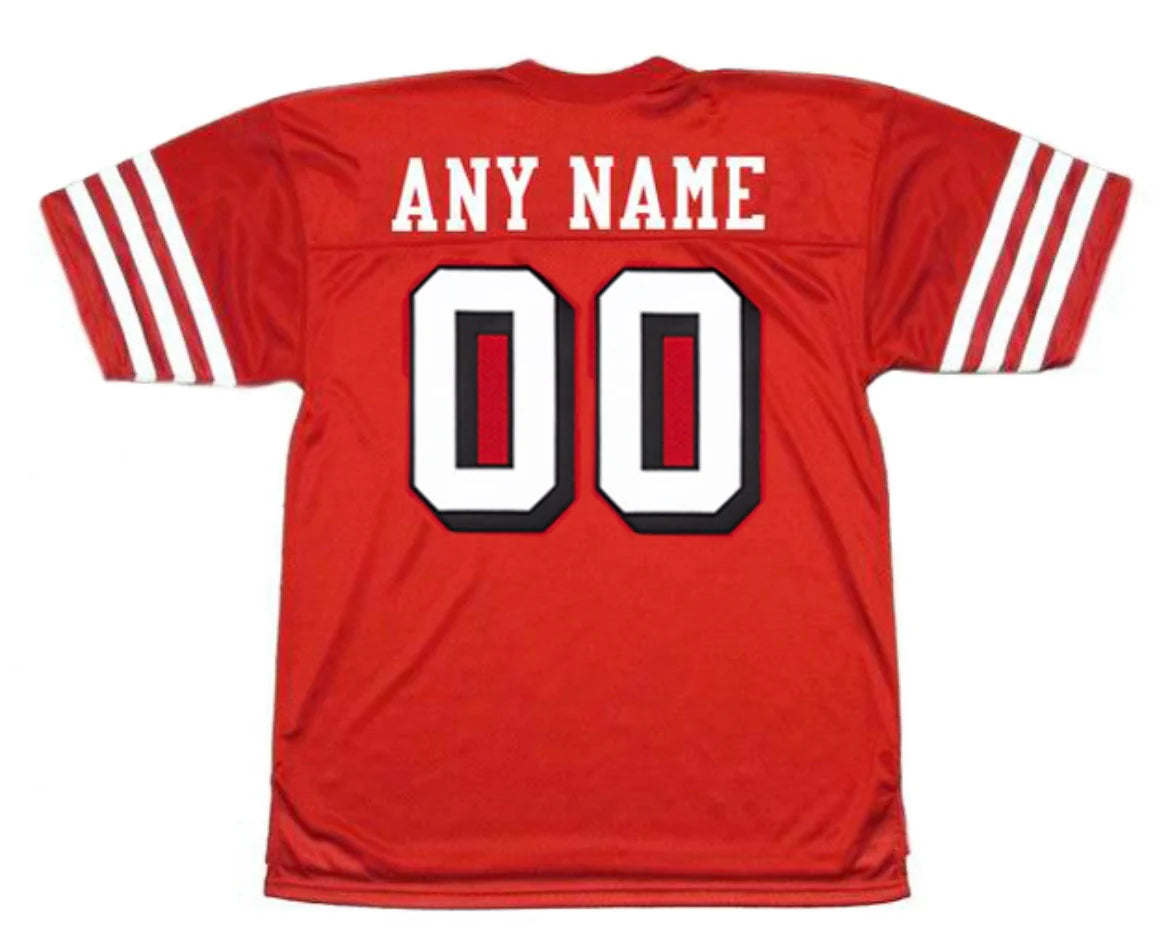 Any name & Number San Francisco 49ers 1994 NFL Mitchell & Ness Jersey Red