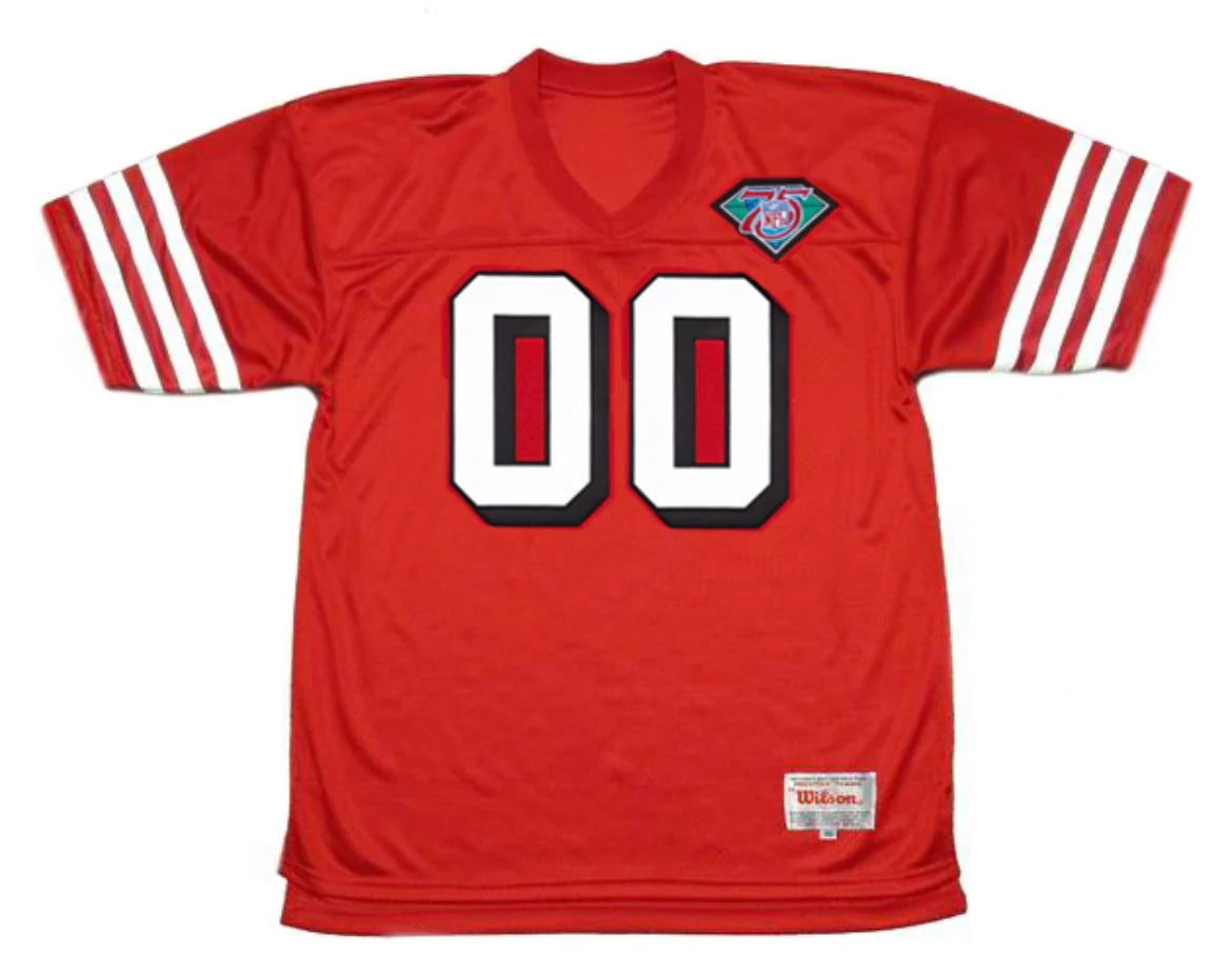 Any name & Number San Francisco 49ers 1994 NFL Mitchell & Ness Jersey Red