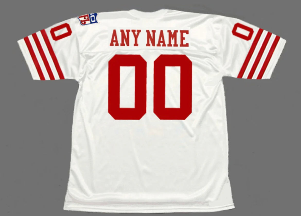 Any name & Number San Francisco 49ers 1994 NFL Mitchell & Ness Jersey white