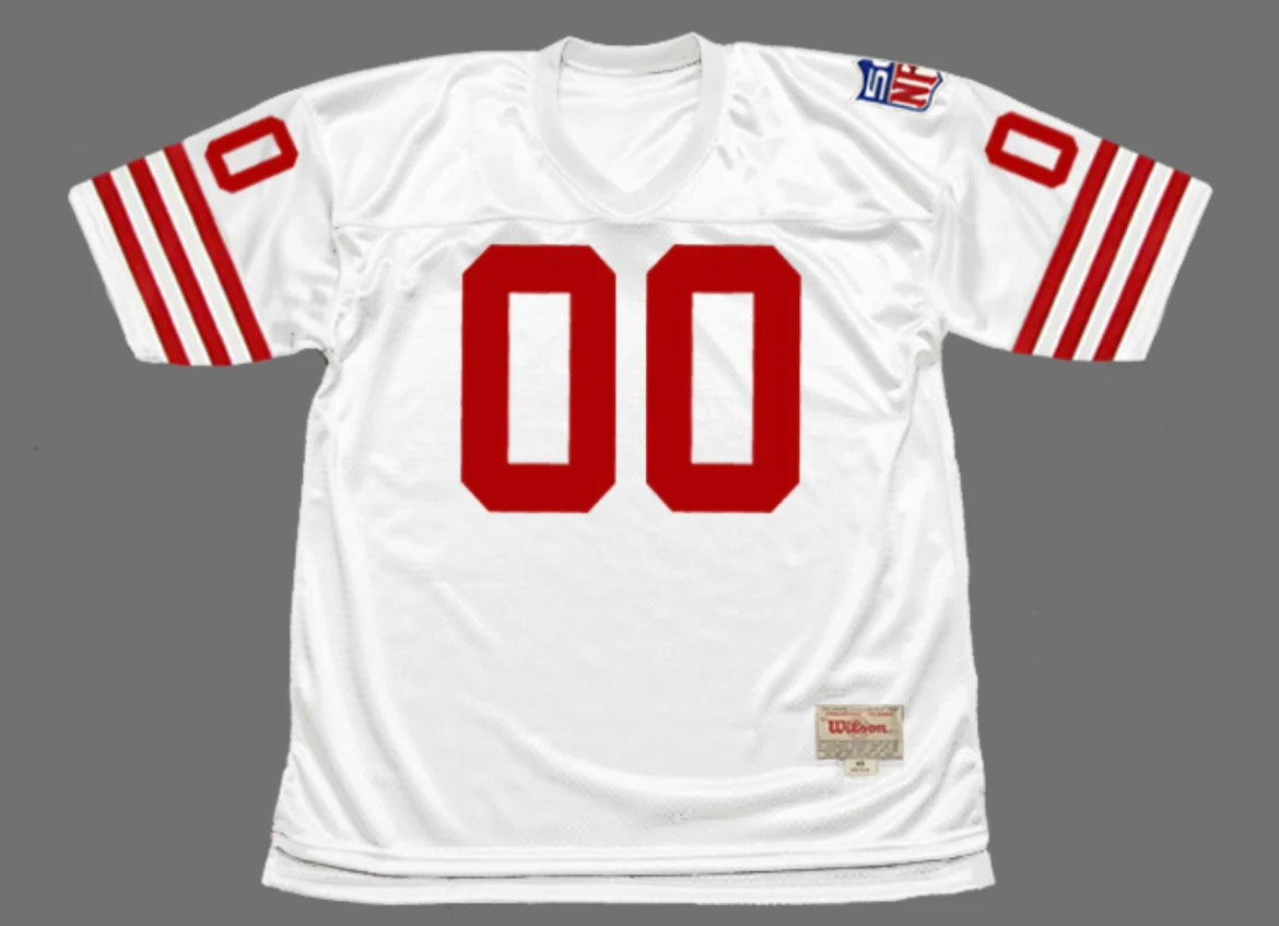 Any name & Number San Francisco 49ers 1994 NFL Mitchell & Ness Jersey white