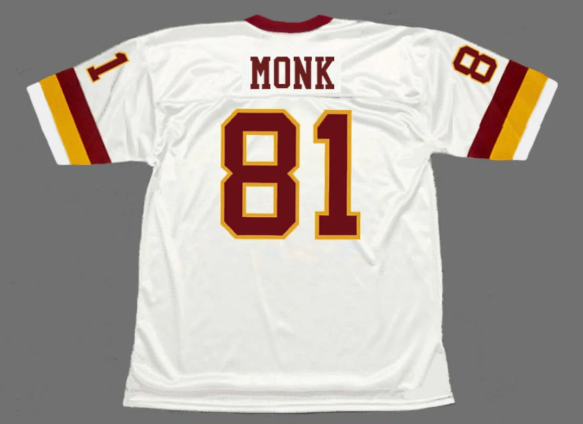 Art Monk Washington Redskins Commanders Official NFL Mitchell & Ness Jersey White