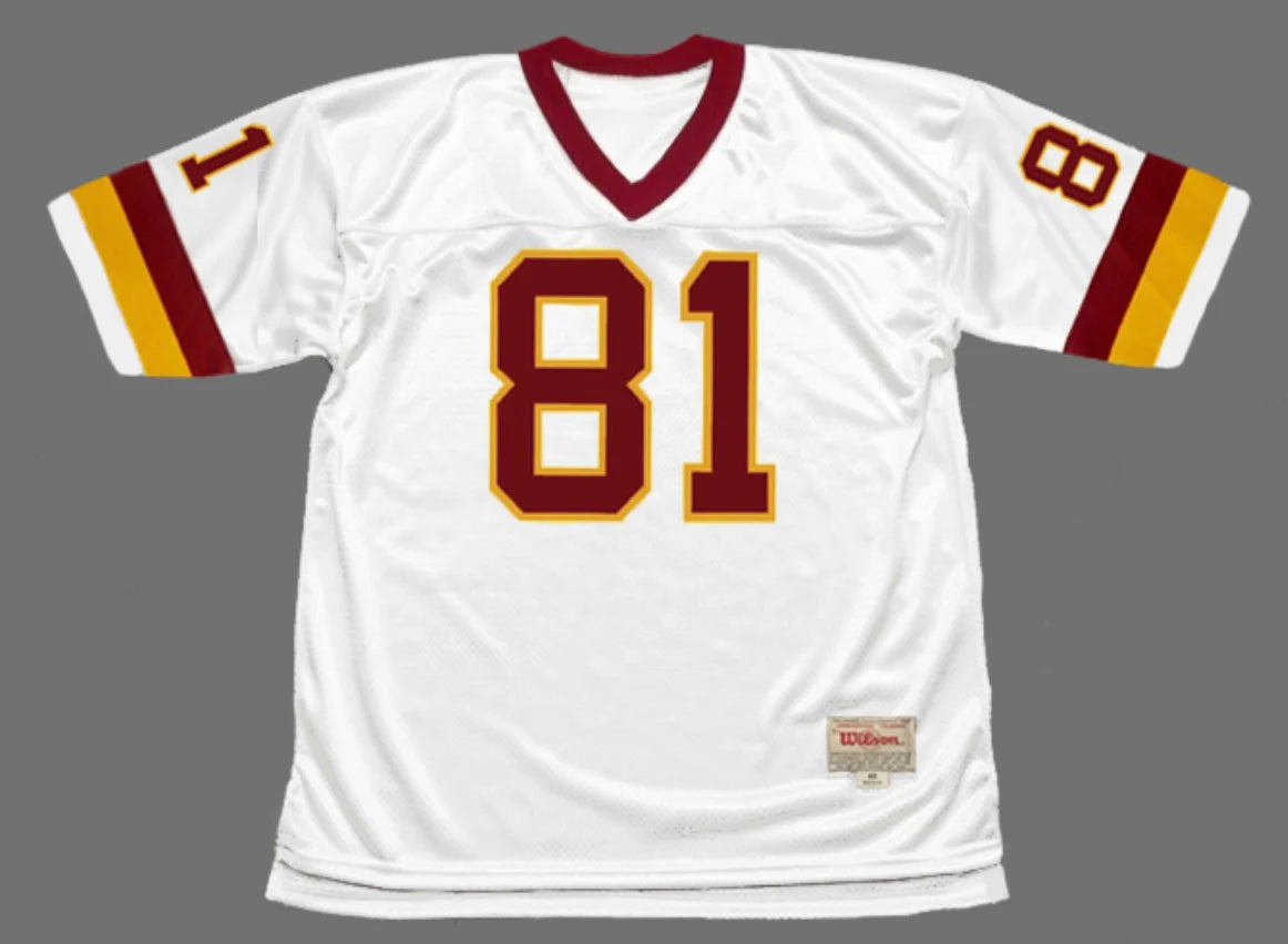 Art Monk Washington Redskins Commanders Official NFL Mitchell & Ness Jersey White