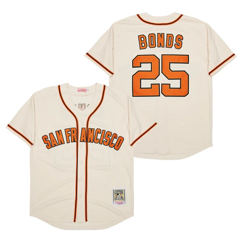 Barry Bonds San Francisco Giants Jersey Mitchell & Ness