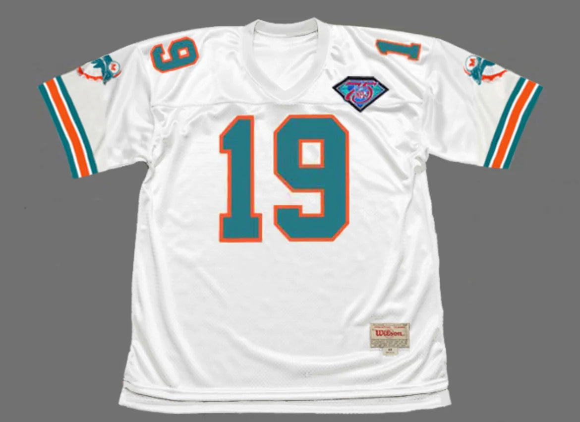 Bernie Kosar 1994 Miami Dolphins NFL Mitchell & Ness Jersey