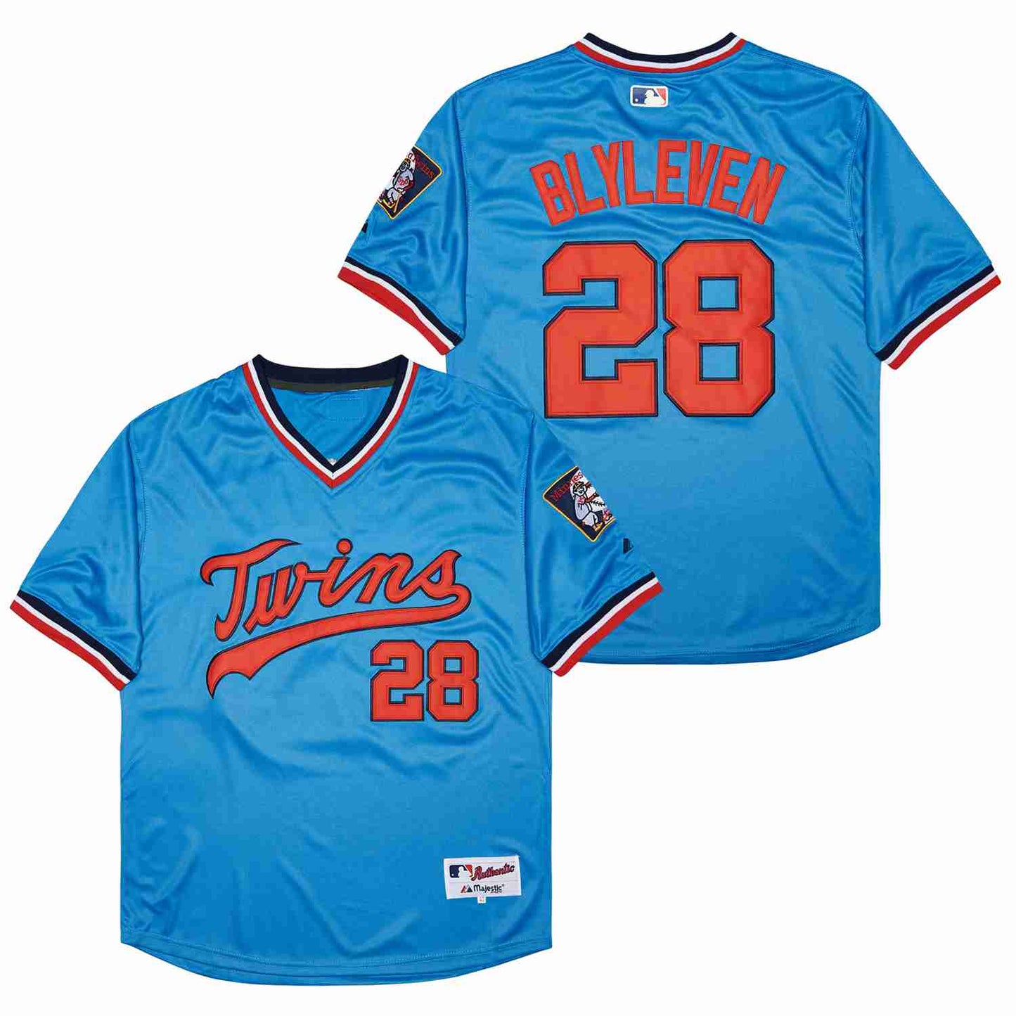 Bert Blyleven Minnesota Twins Jersey Majestic Blue