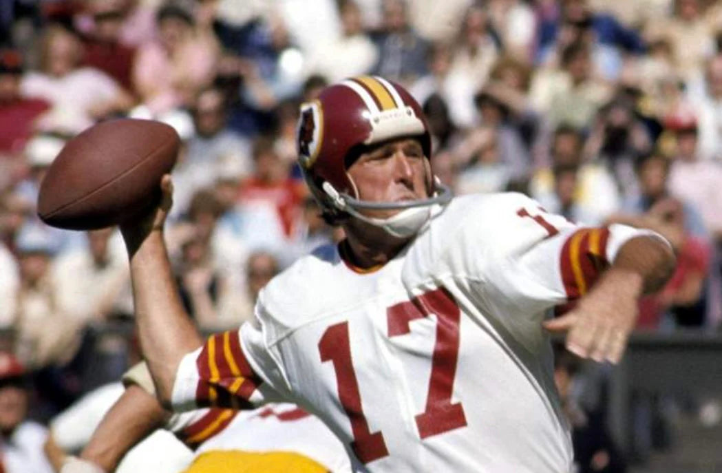 Billy Kilmer Washington Redskins Commanders Official NFL Mitchell & Ness Jersey White