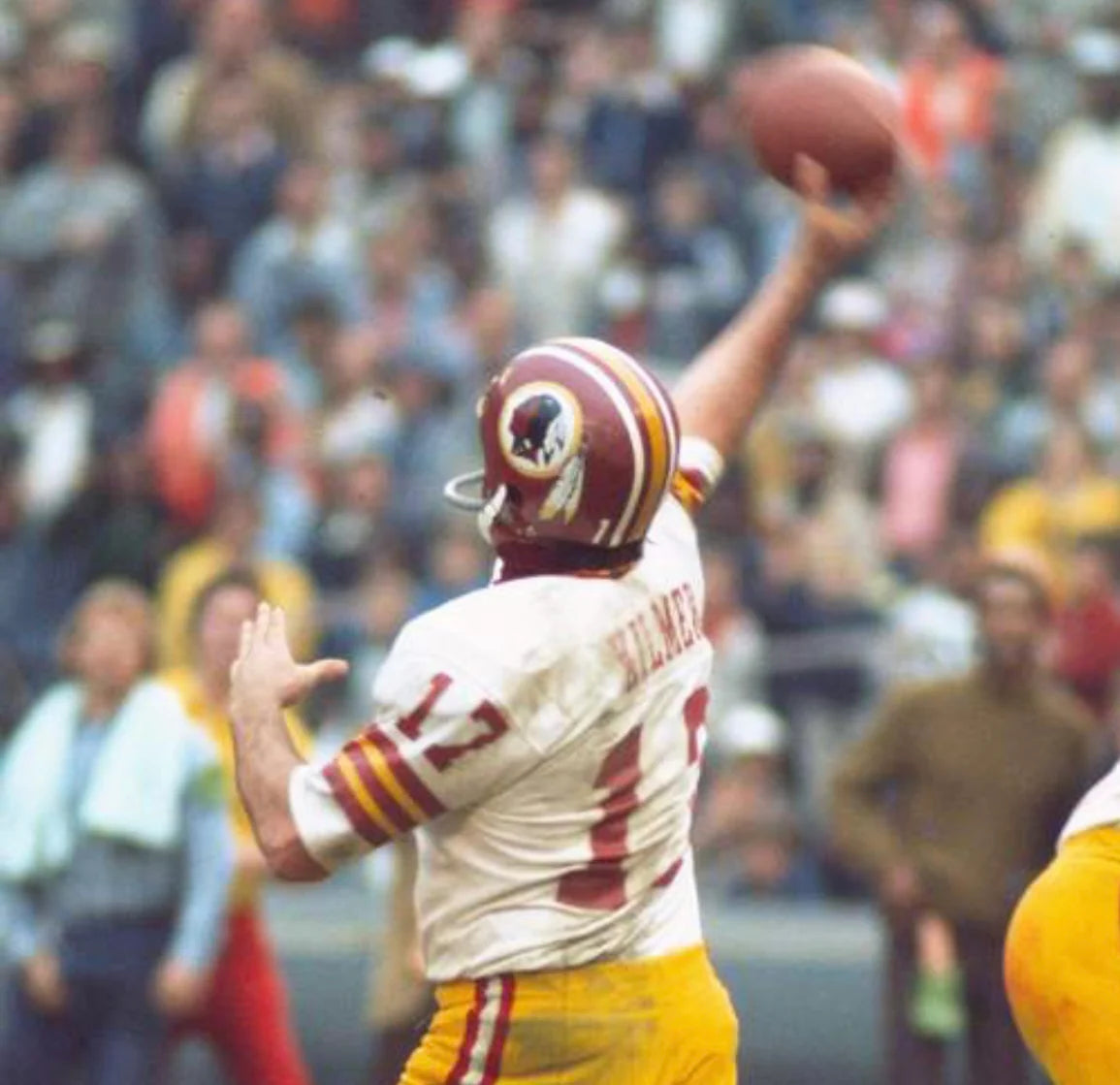 Billy Kilmer Washington Redskins Commanders Official NFL Mitchell & Ness Jersey White