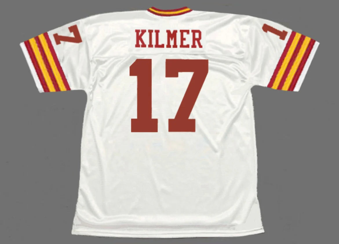 Billy Kilmer Washington Redskins Commanders Official NFL Mitchell & Ness Jersey White