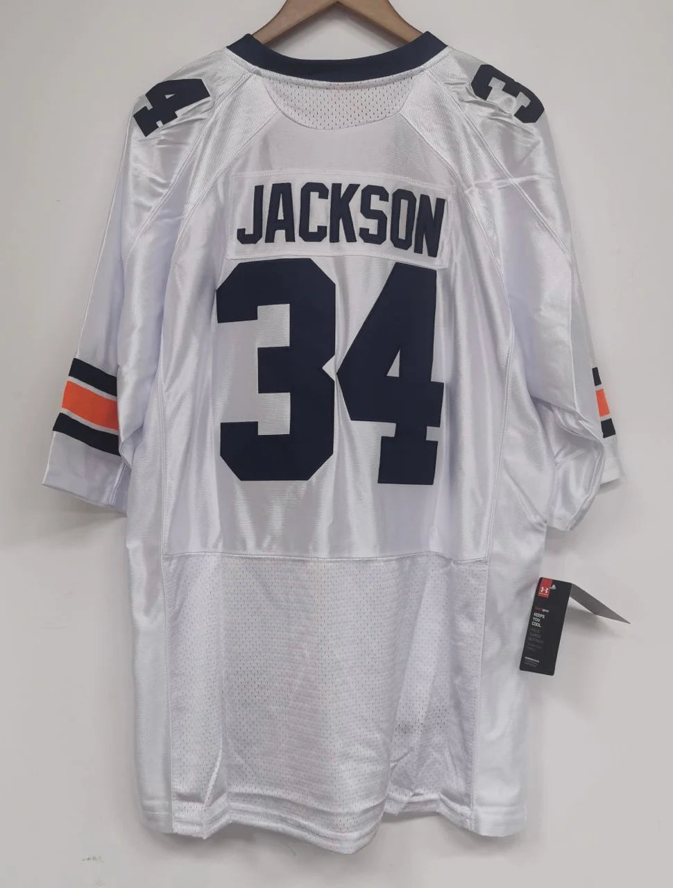Bo Jackson Auburn Tigers Jersey White