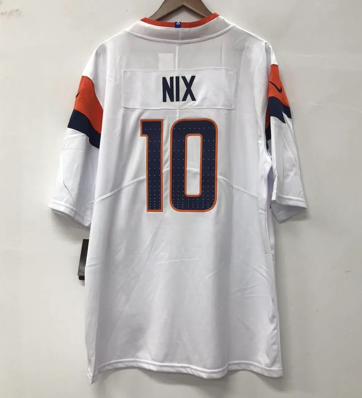 Bo Nix Denver Broncos NFL Jersey Nike white