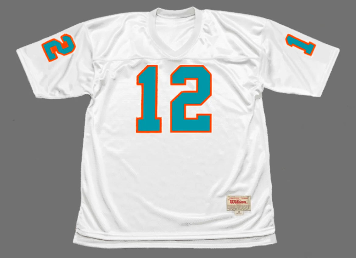 Bob Griese Miami Dolphins Official NFL Jersey Mitchell & Ness White