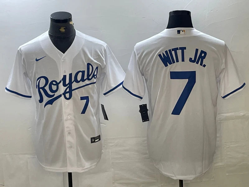 Bobby Witt Jr. Kansas City Royals Jersey Nike white