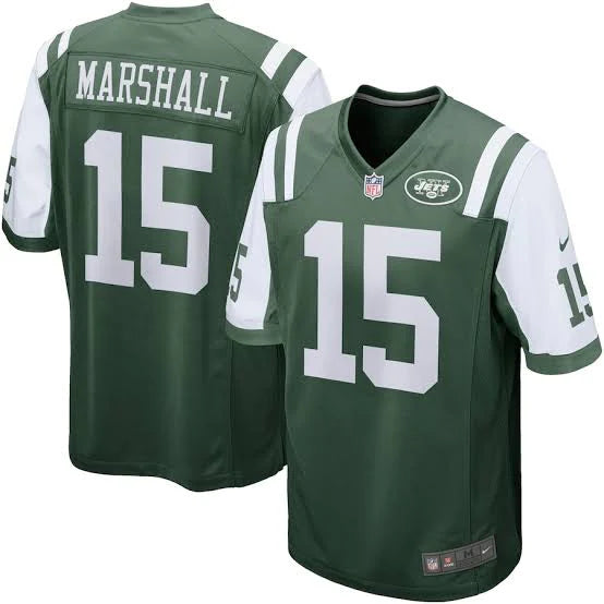 Brandon Marshall New York Jets Official NFL Nike Jersey Green