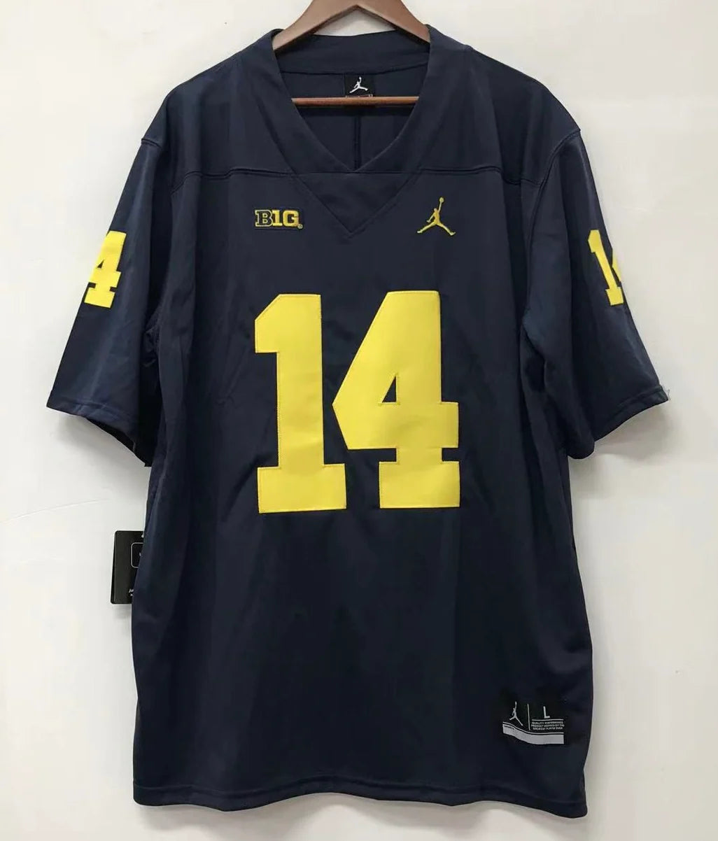 Brian Griese Michigan Wolverines Jersey blue