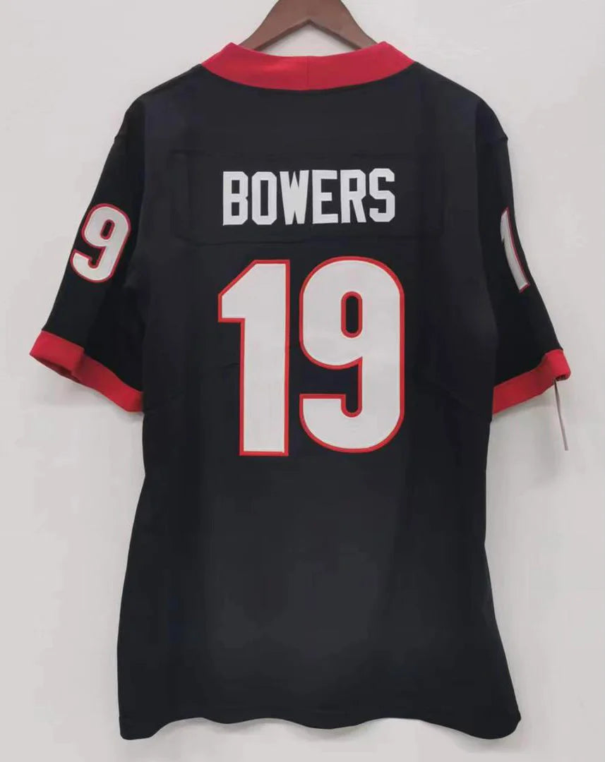 Brock Bowers Georgia Bulldogs Jersey black
