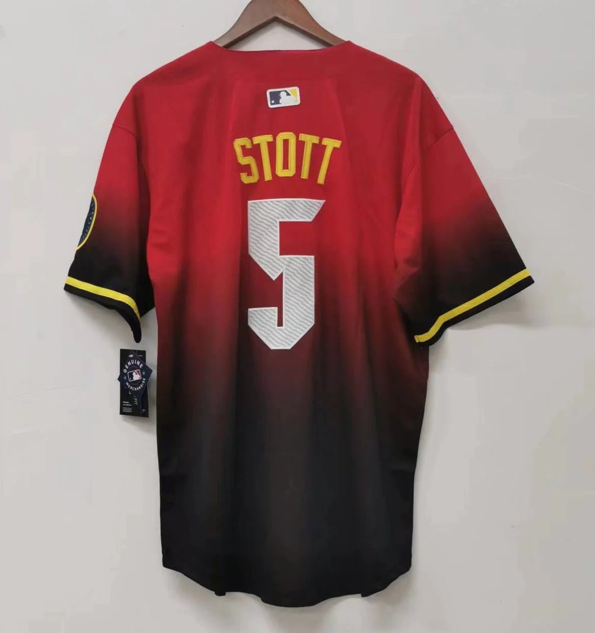Bryson Stott Philadelphia Phillies red City Connect MLB limited jersey