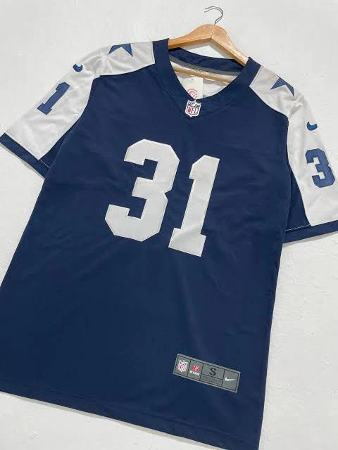 Byron Jones Dallas Cowboys Official NFL Nike Jersey B/W