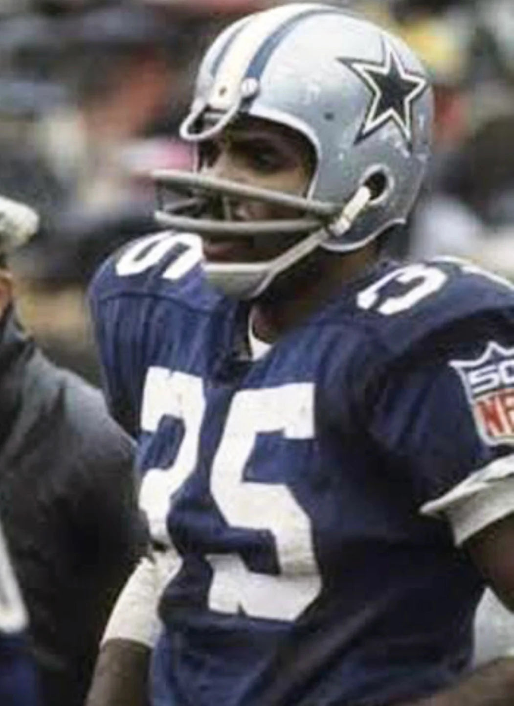 Calvin Hill Dallas Cowboys Official NFL Jersey Mitchell & Ness blue