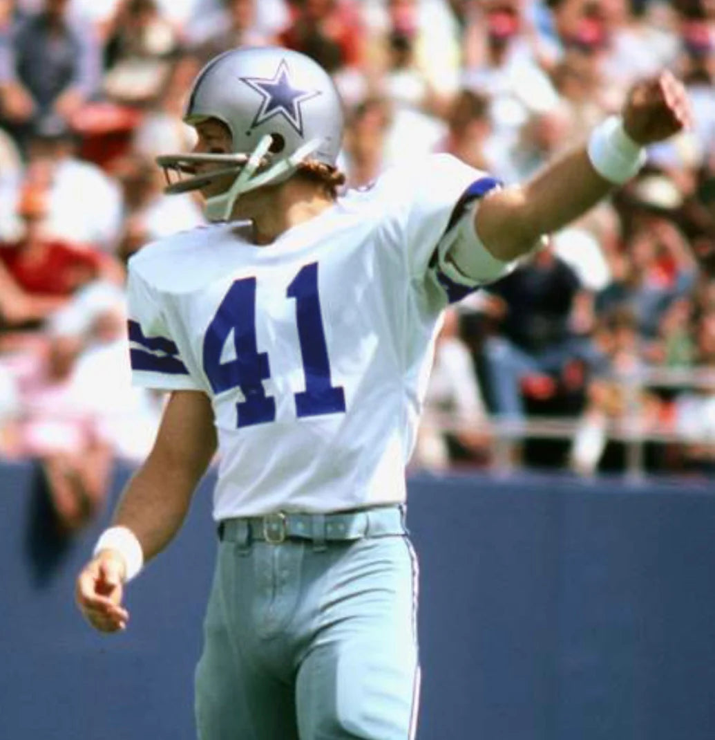 Charlie Waters 1977 Dallas Cowboys Official NFL Jersey Mitchell & Ness