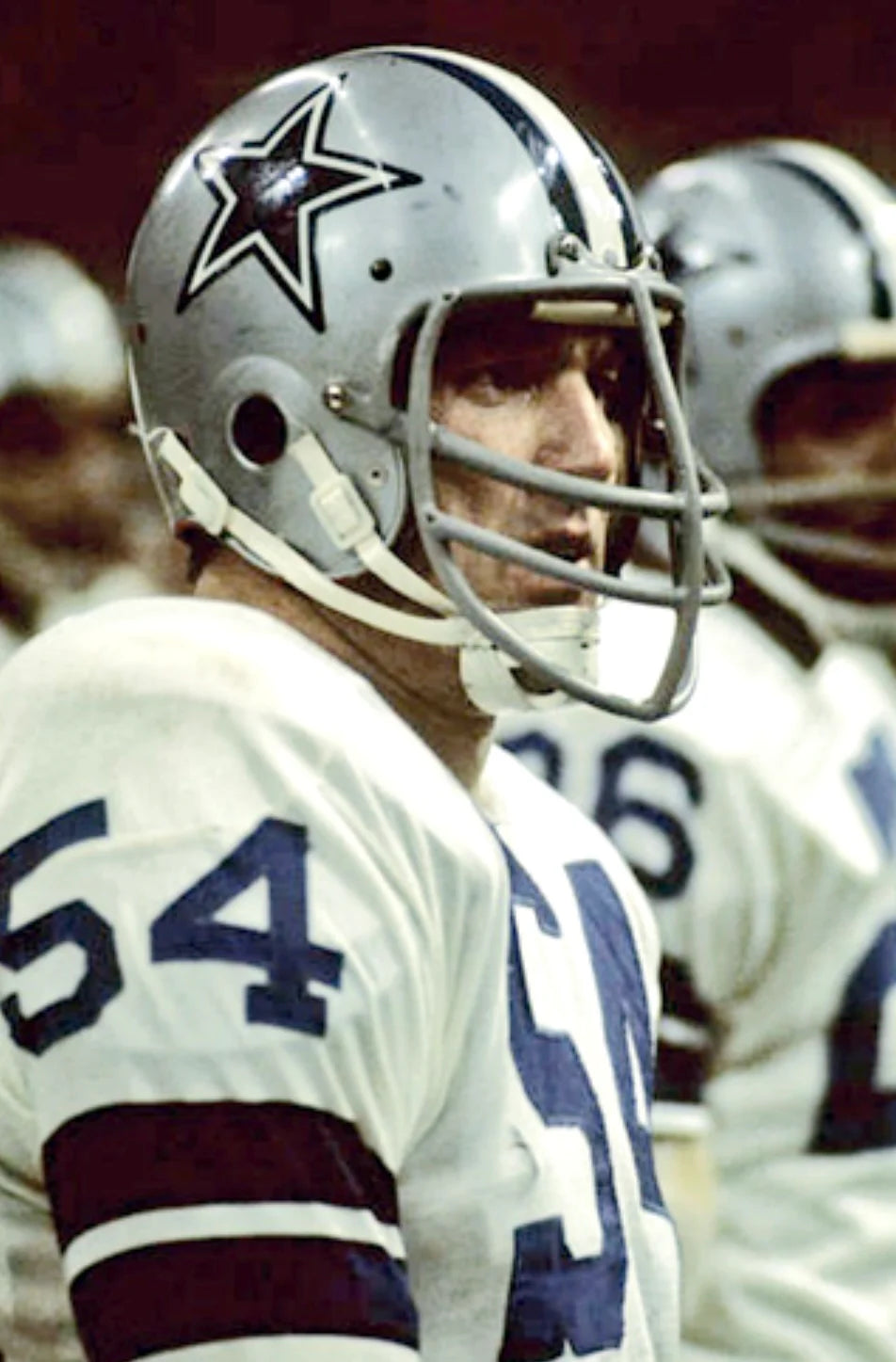 Chuck Howley Dallas Cowboys Official NFL Jersey Mitchell & Ness white