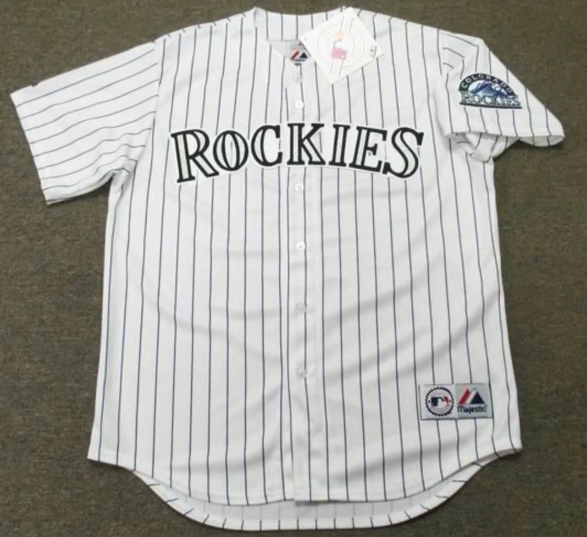 Dante Bichette Colorado Rockies Official MLB Majestic Jersey